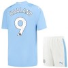 Maglia ufficiale Manchester City 2023-24 Haaland 9 Casa per Bambino